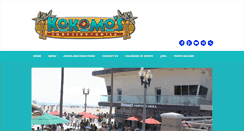 Desktop Screenshot of kokomossurfsidegrill.com